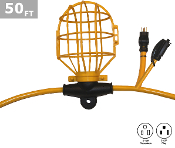 12 Gauge 50 Ft. Temporary Light Strings