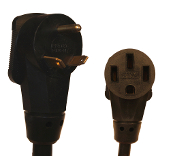10/3 STW 30 Amp to 50 Amp 18 In. RV Adapter